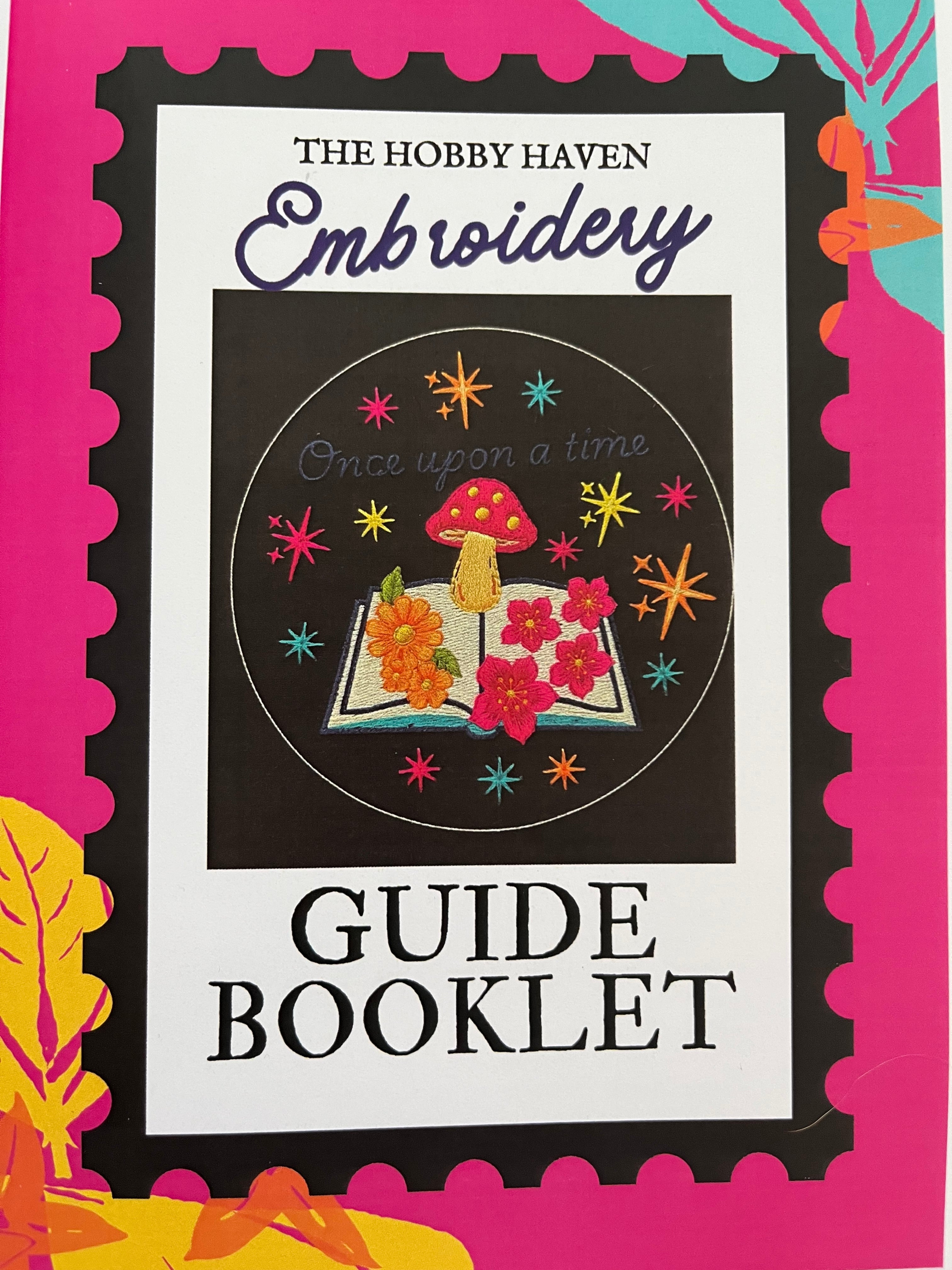 8” Once upon a time Embroidery Kit