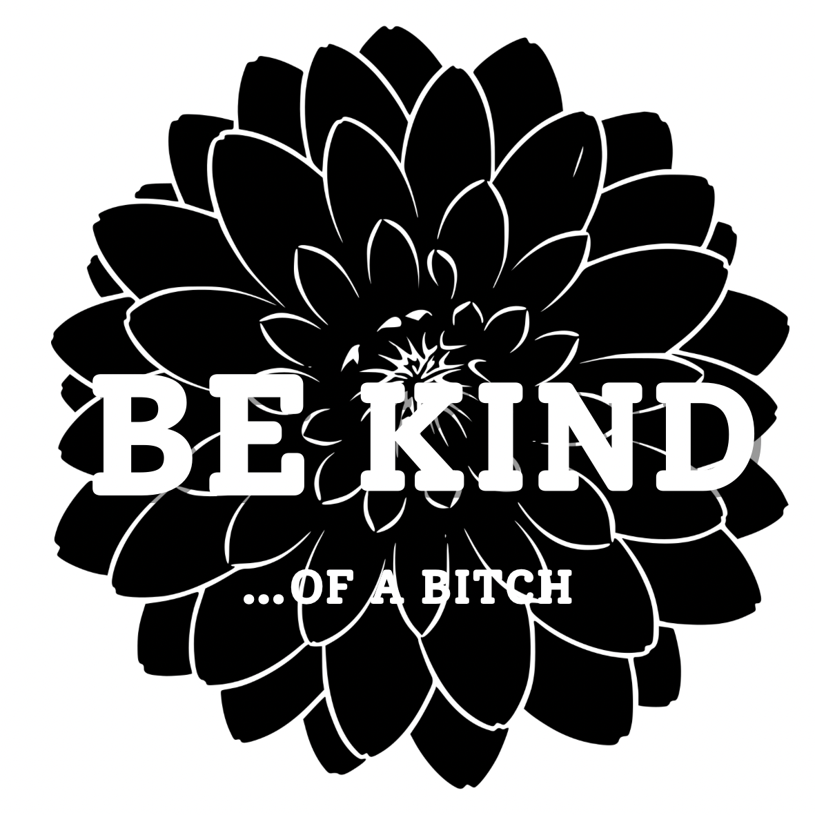 8” Be Kind… pattern - stamped fabric only