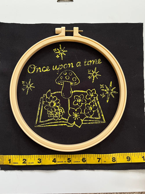 8” Once upon a time Embroidery Kit