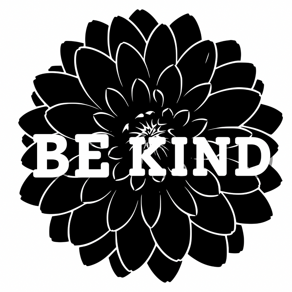 8” Be Kind… pattern - stamped fabric only
