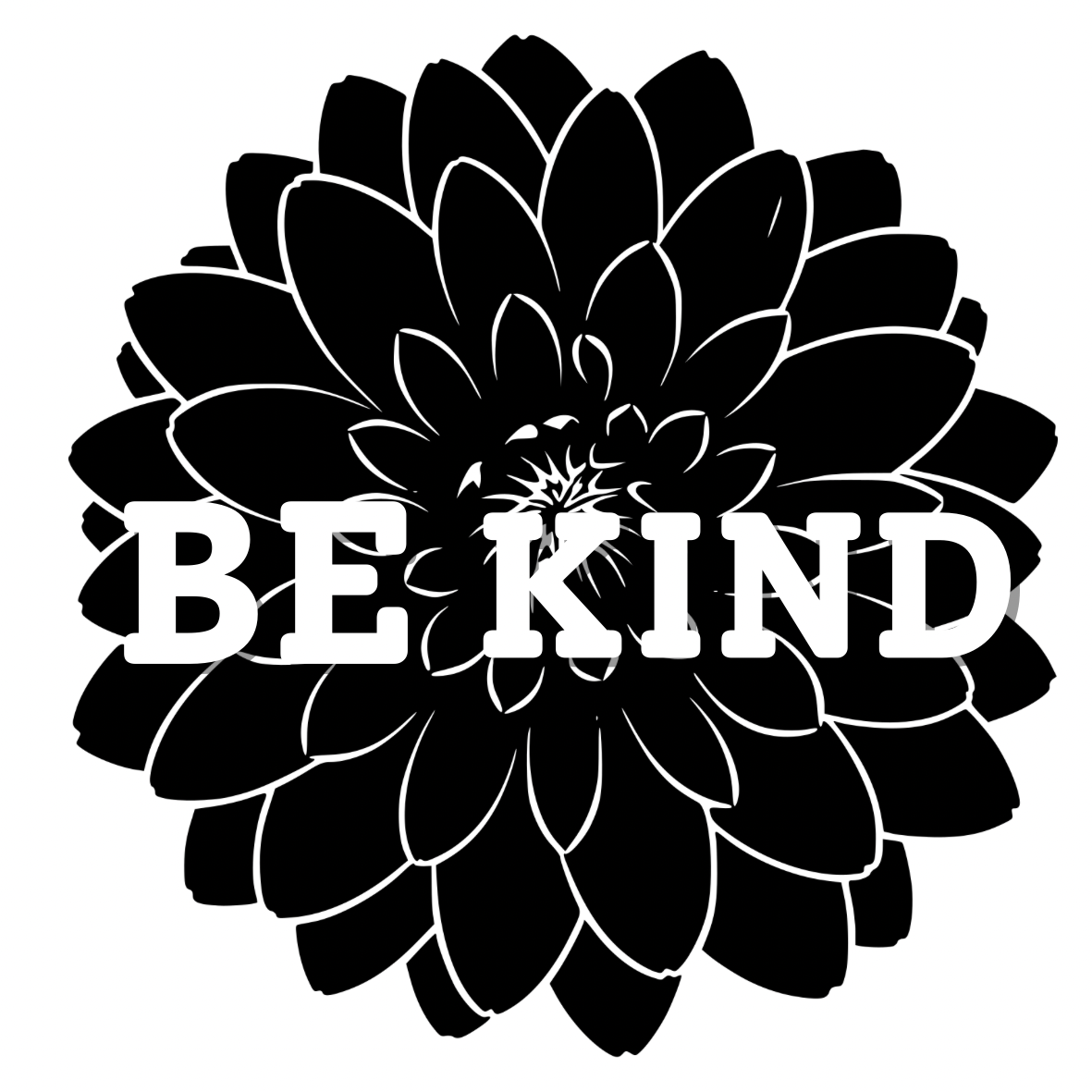 8” Be Kind… Embroidery Kit